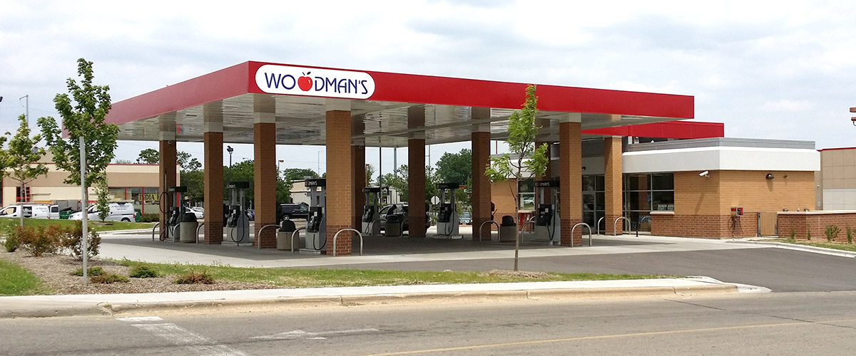 Woodman's Gas Station, Madison, WI (West)