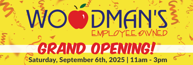Woodman's Racine Grand Opening. Join us Saturday September 6th, from 11am to 3pm.
